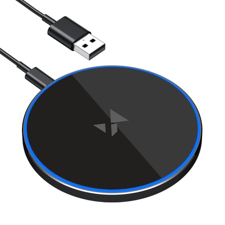 Wozinsky WLI-01Y Smartfon, Słuchawki Czarny USB Bezprzewodowe ładowanie Wewnętrzna