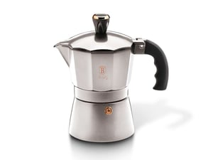 Berlinger Haus BH/6389 manuell kaffebryggare Moka-kaffebryggare Grå