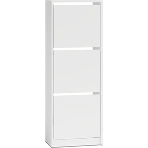Topeshop B3 White Closed Shoe Organizer
