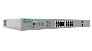 Allied Telesis AT-GS950/18PS-V2-50 przełącznik sieciowy Nie zarządzany Gigabit Ethernet (10/100/1000) Obsługa PoE Szary