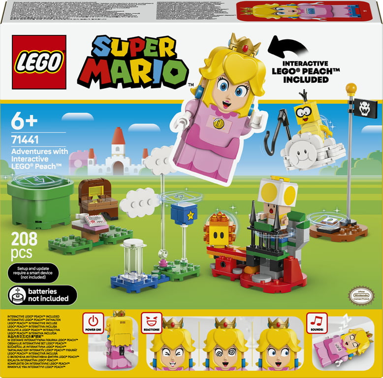 LEGO Super Mario Przygody z interaktywną figurką ® Peach™