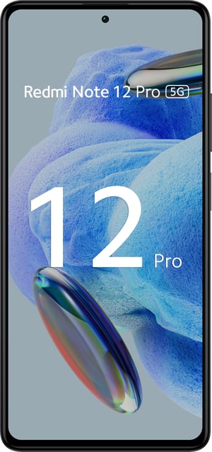 Xiaomi Redmi Note 12 Pro 5G 16,9 cm (6.67") Dual SIM Android 12 USB Type-C 6 GB 128 GB 5000 mAh Czarny