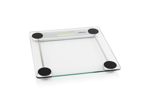 Tristar WG-2421 Square Silver, Transparent Electronic Personal Scale