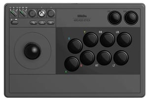8Bitdo Arcade Stick Czarny RF/USB Joystick Analogowa/Cyfrowa PC, Xbox One, Xbox One S, Xbox One X, Xbox Series S, Xbox Series X