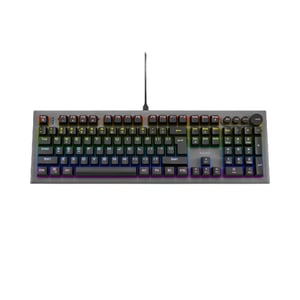 NOXO Conqueror klawiatura Gaming USB QWERTY Angielski, Rosyjski Czarny