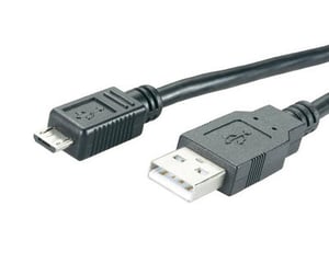 MediaRange MRCS138 USB-kabel USB 2.0 1,2 m USB A – Micro-USB B Svart