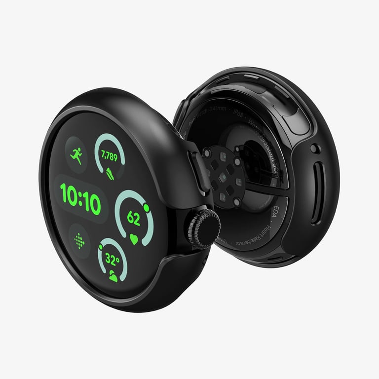 Spigen Pixel Watch 3 (41mm) Case Czarny Poliwęglan (PC)