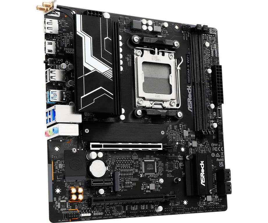 Asrock B850M-X WiFi AMD B850 Gniazdo AM5 micro ATX