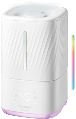 Concept ZV2010 Ultraschall-Luftbefeuchter 4,5 l Weiß 90 W