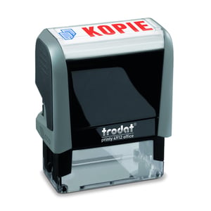 Trodat 43227 Firmenstempel, selbstfärbend, Textstempel, Gummi