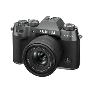 Fujifilm X-T50 + XC 15–45 mm Spiegellose Kamera 40,2 MP X-Trans CMOS 5 HR 7728 × 5152 px Dunkelgrau