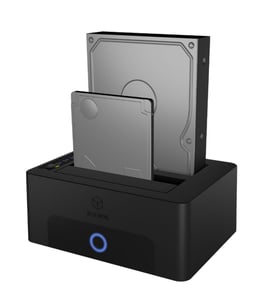 ICY BOX IB-1232CL-U3 USB 3.2 Gen 1 (3.1 Gen 1) Typ A Schwarz