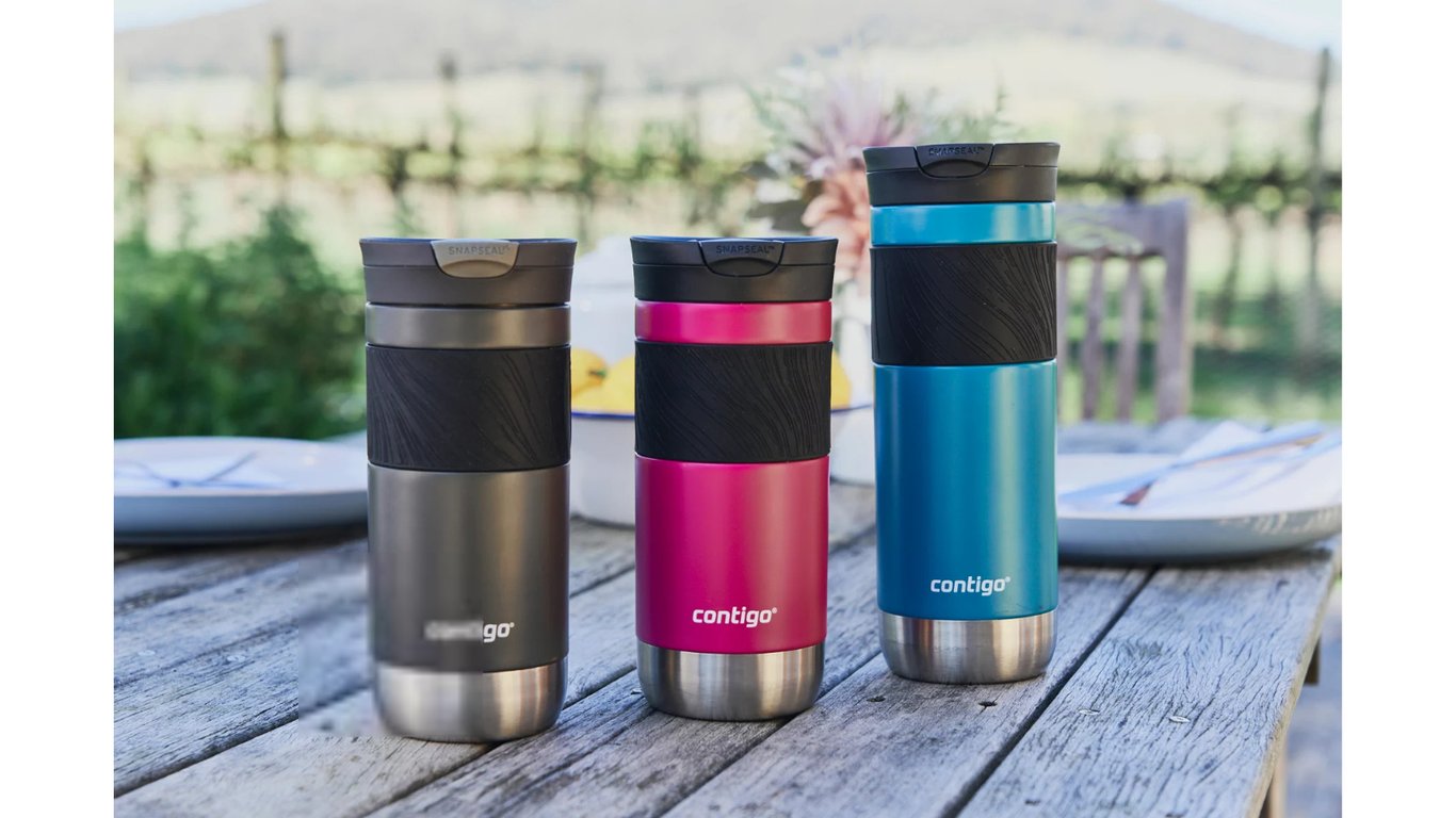 CONTIGO Byron 2.0 SNAPSEAL 470 ml Czarny, Szary
