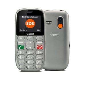Gigaset GL390 5.59 cm (2.2") 88 g Silver Feature Phone