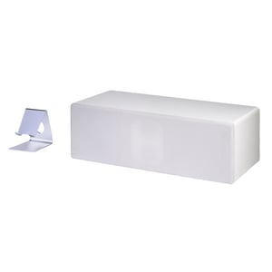 Terratec Concert W1 Portable Stereo Speaker, White, 20 W
