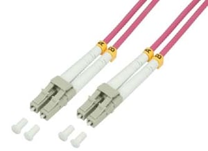 LogiLink FP4LC11 InfiniBand-/fiberoptisk kabel 100 m Rosa
