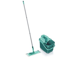 Leifheit Combi Clean M Mop: Metal, Microfiber, Turquoise Plastic