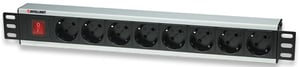 Intellinet 19"-Rackmount, weiß, 8 x Netzanschluss, 250 V, 3 m