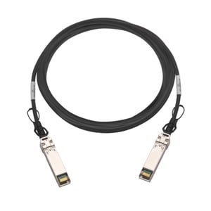QNAP CAB-DAC30M-SFP28 InfiniBand-/fiberoptisk kabel, 3 m, QSFP28, svart
