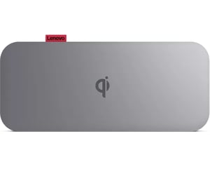 Lenovo GO Litowo-polimerowy (LiPo) 10000 mAh Bezprzewodowe ładowanie Szary