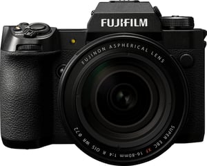 Fujifilm X-H2 Gehäuse der spiegellosen Kamera mit 40,2 MP, X-Trans CMOS 5 HR, 7728 x 5152 px, schwarz