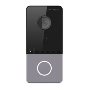 Hikvision DS-KV6113-WPE1(C) 2-MP-Video-Türsprechanlage, Schwarz, Grau
