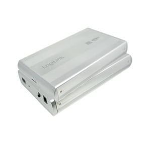 LogiLink UA0107A 3.5" Silver Hard Drive Enclosure
