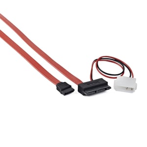Gembird CC-MSATA-001 SATA-kabel, svart, röd