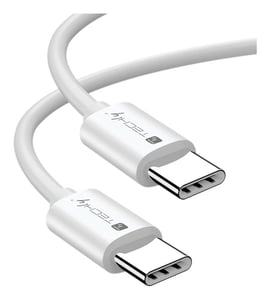 Techly ICOC-MU4-40G240W1 USB-Kabel USB4 Gen 3x2 1 m USB-C Weiß