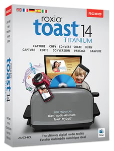 Corel Roxio Toast 14 Titanium Video Editor