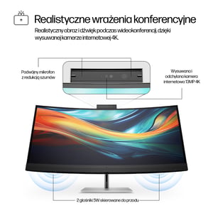 HP Monitor konferencyjny Pro seria 7 5K2K – 740pm, 39,7″