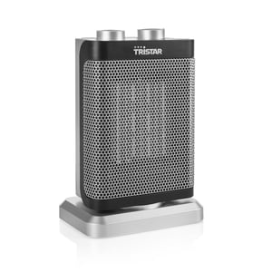 Tristar KA-5065 Indoor Heater, Black, Silver, 1500 W Electric Fan Space Heater