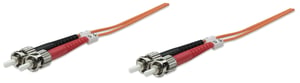 Intellinet 1 m ST/ST-kabel InfiniBand/fiberoptik, orange
