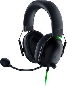 Razer Blackshark V2 X Gaming-Headset, kabelgebunden, Kopfbügel, schwarz, grün