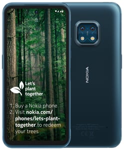 Nokia X XR20 16,9 cm (6,67") Dual-SIM Android 11 5G USB Typ C 4 GB 64 GB 4630 mAh Blau