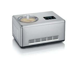 Severin EZ 7405 Ice Cream Maker Compressor Ice Cream Maker 2 L 180 W Stainless Steel
