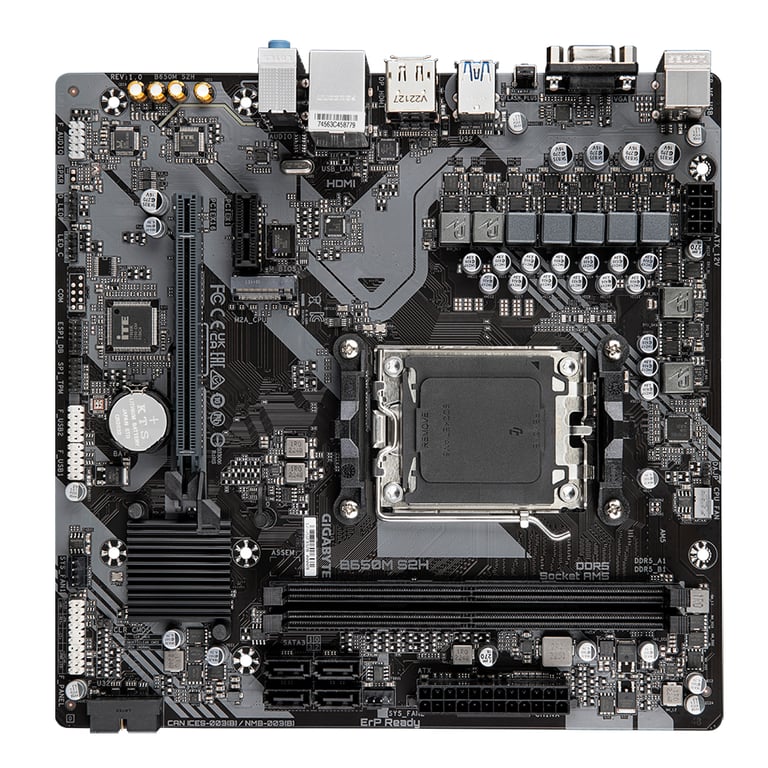 GIGABYTE B650M S2H płyta główna AMD B650 Gniazdo AM5 micro ATX