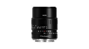 TTArtisan APS-C 40mm F2.8 MACRO Bezlusterkowiec Obiektyw makro Czarny
