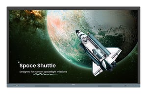 BenQ RE6504 65IN DIRECT LED 1200:1 Interaktywny płaski panel 165,1 cm (65") 450 cd/m² 4K Ultra HD Czarny, Szary Ekran dotykowy Procesor wbudowany Android