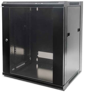 Intellinet 711951 15U-Rack, Hängeschrank, schwarz