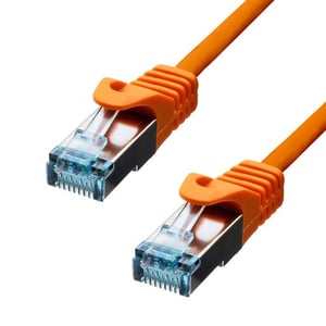 ProXtend 6ASFTP-005O Netzwerkkabel Orange 0,5 m Cat6a S/FTP (S-STP)