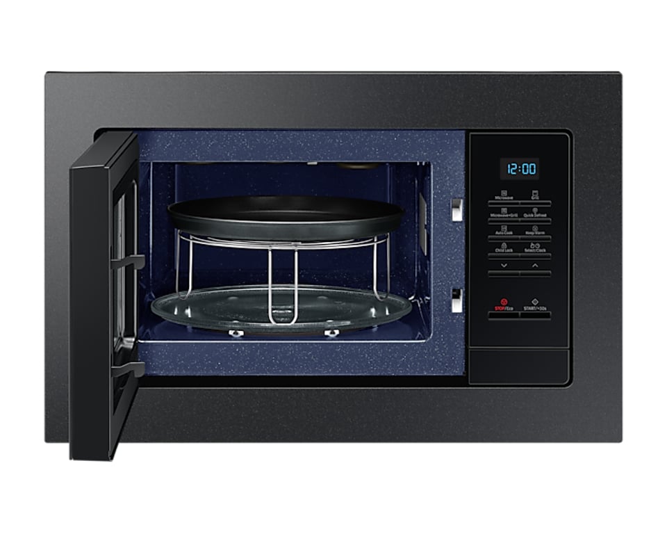 фото Мікрохвильовка з грилем Samsung MG23A7013CB/BA