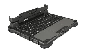 Getac GDKBBH klawiatura do urządzeń mobilnych Niemiecki Czarny, Srebrny