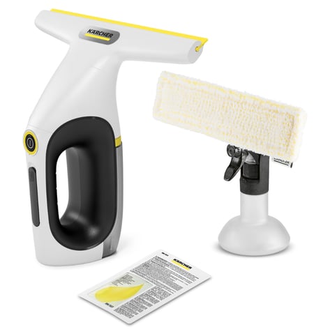 Kärcher WV 2 Universal Care elektryczny system do czyszczenia szyb 0,12 l Czarny, Żółty