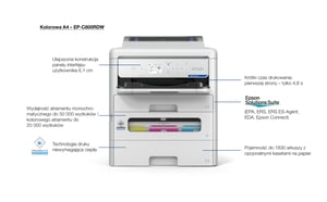 Epson WorkForce Pro EP-C800RDW Printer