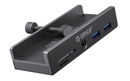 ORICO MH5PMM USB 3.2 Gen 1 (3.1 Gen 1) Type-A 5000 Mbit/s Szary