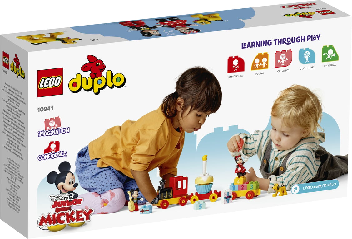 LEGO DUPLO Disney Urodzinowy pociąg myszek Miki i Minnie