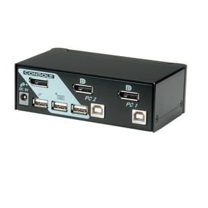 ROLINE 14.01.3327 KVM-switch Svart