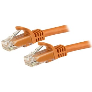 StarTech N6PATC15MOR Network Cable, Orange, 15 m, Cat6 U/UTP (UTP)