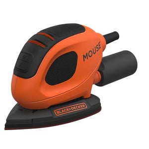 Black & Decker BEW230K Exzenterschleifer 11.000 U/min Schwarz, Orange 55 W